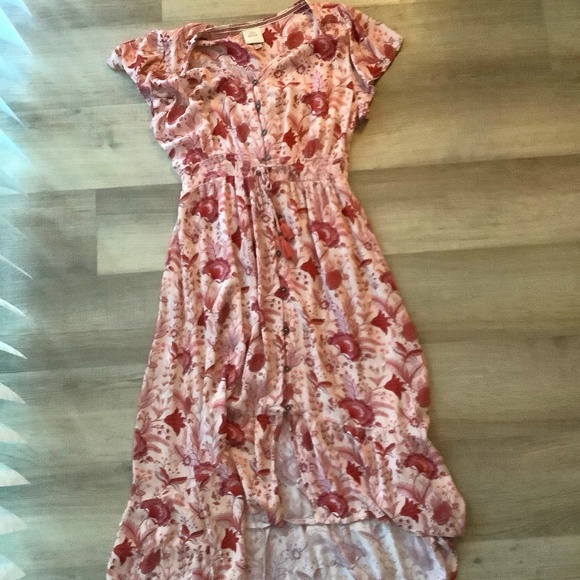 Knox Rose Dresses & Skirts - Knox Rose floral hi low dress medium